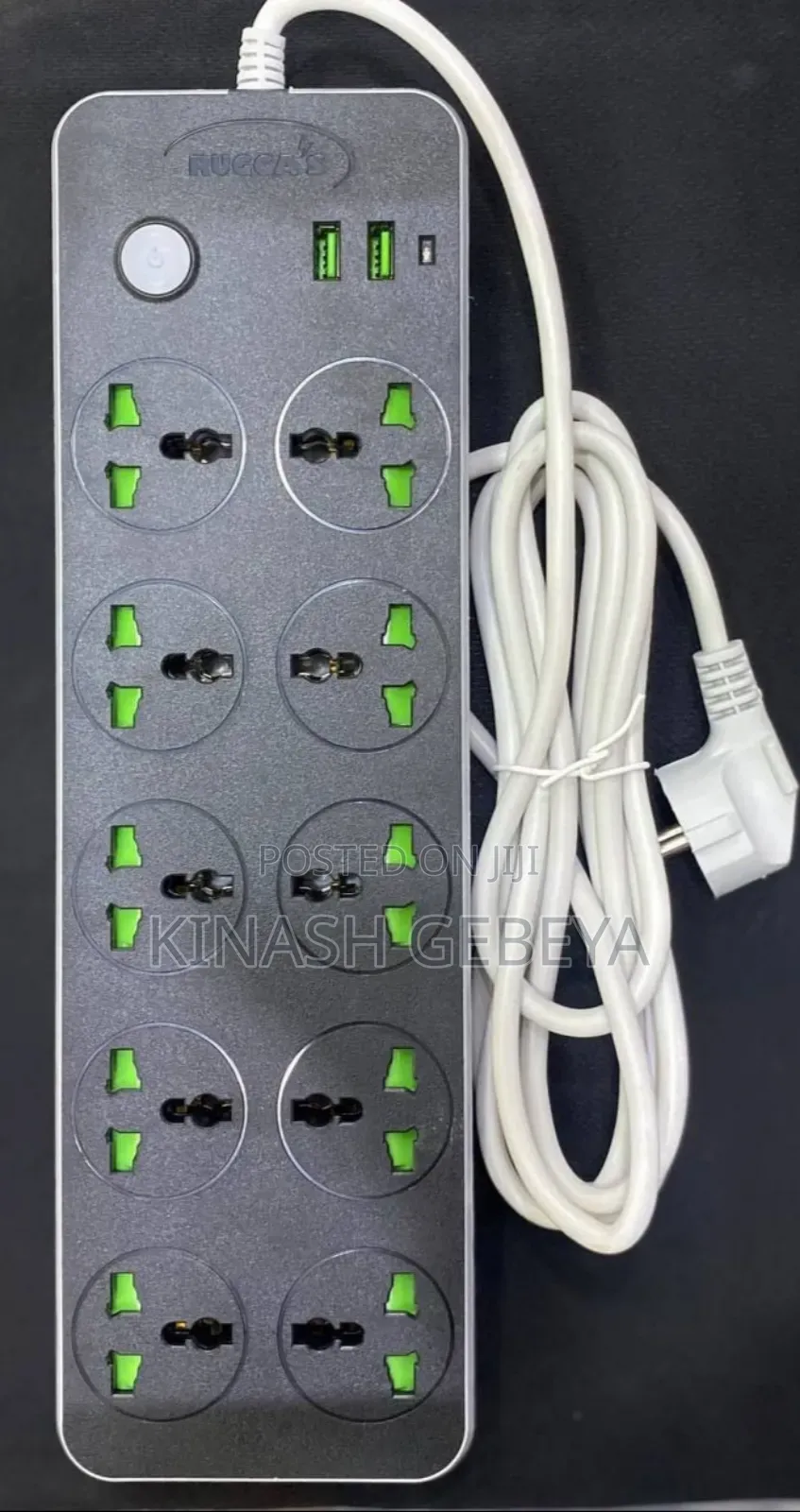 Ruggas High Quality Power Socket Adapter