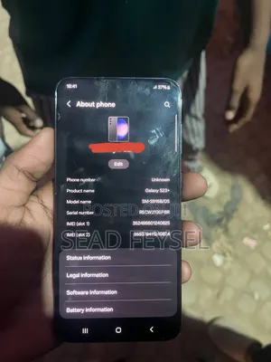 Samsung Galaxy S23 Plus 256 GB Black