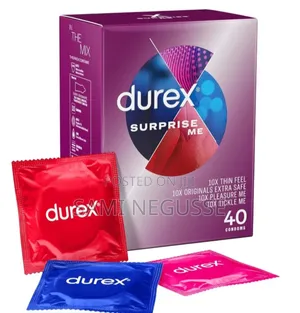 Durex Condom 40 Piece's 4 Type's in One