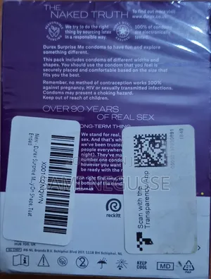 Durex Condom 40 Piece's 4 Type's in One