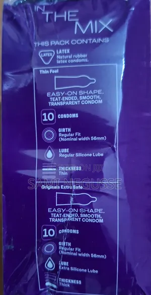 Durex Condom 40 Piece's 4 Type's in One