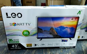 Leo 43 Inch Tv Smart Android 14.0 New 2025 New Arrival Tv