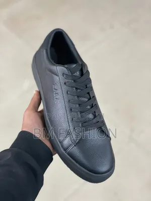 100% Authentic Zara Triple Black Low-Tops