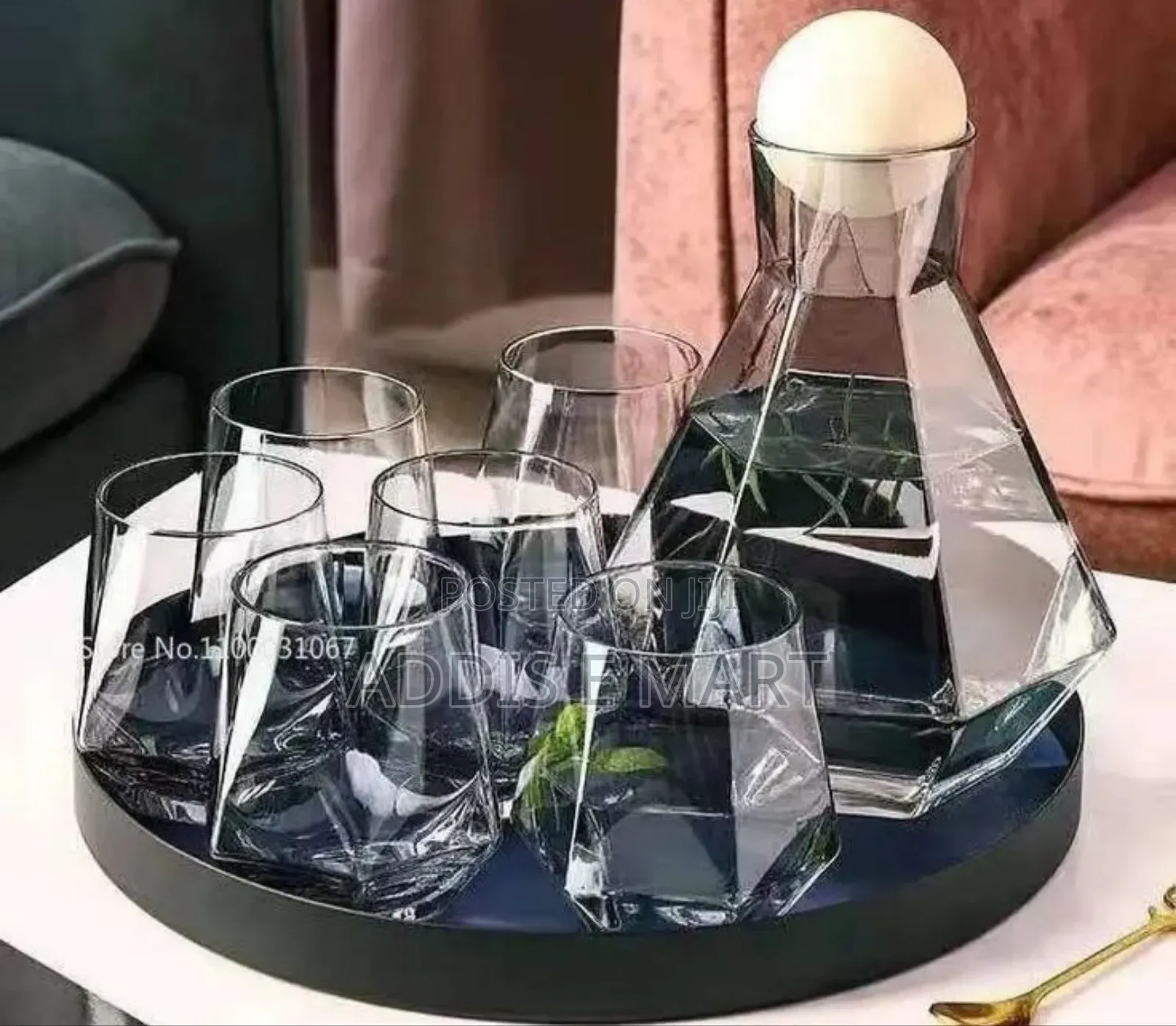 7pcs Glass Water Set