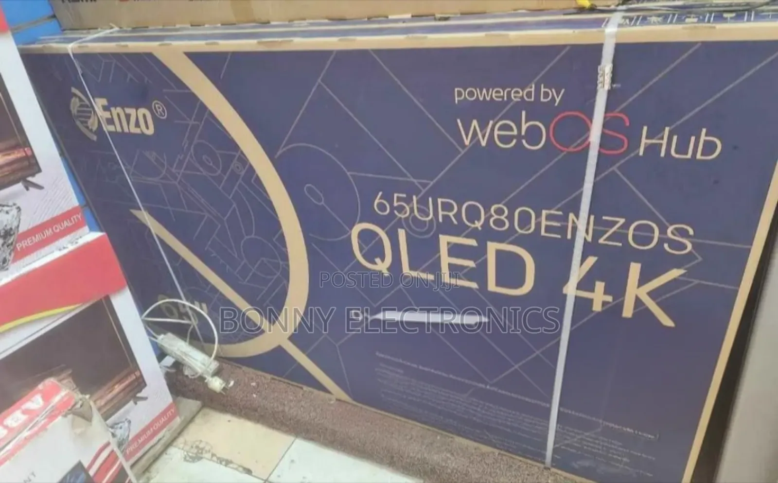 Enzo 75 Inch Qled Tv - Brand New