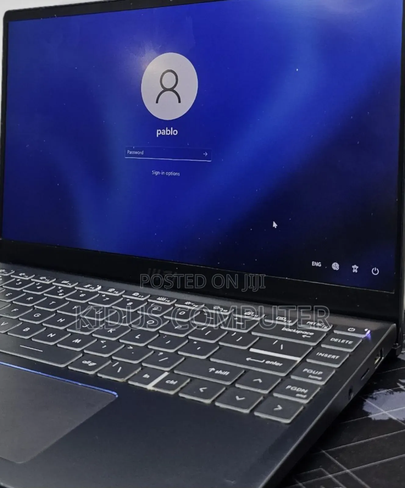 New Laptop MSI GF63 32GB Intel Core I7 SSD 512GB