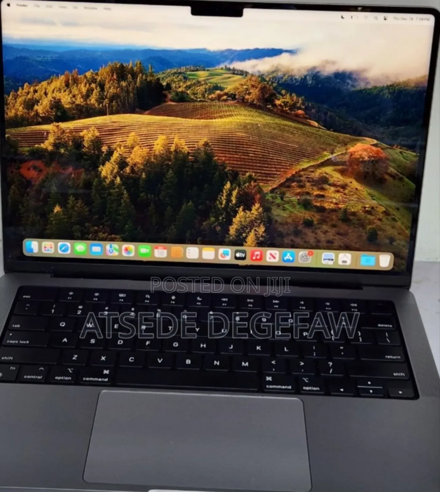 New Laptop Apple MacBook Pro M1 16GB Intel Core I7 SSD 512GB