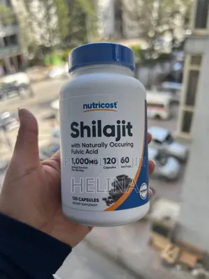 Gluten-Free 3rd Party Tested Shilajit 120 Capsules Original From Usa