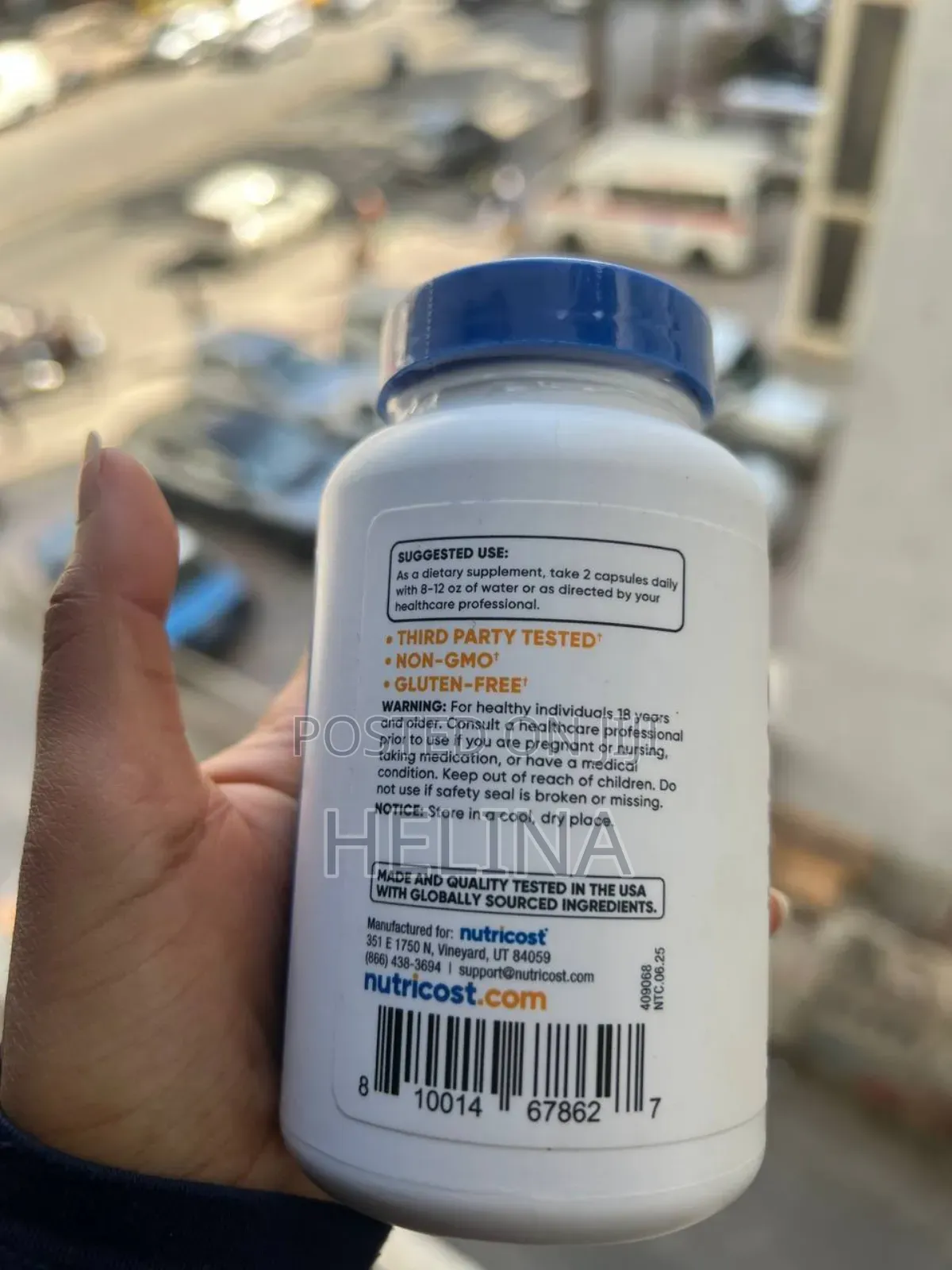 Gluten-Free 3rd Party Tested Shilajit 120 Capsules Original From Usa