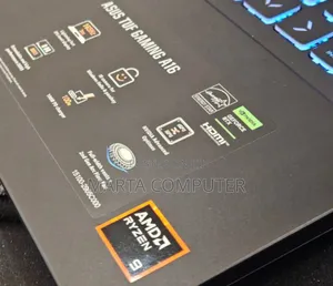 New Laptop Asus TUF Gaming A15 32GB AMD Ryzen 9 SSD 1T