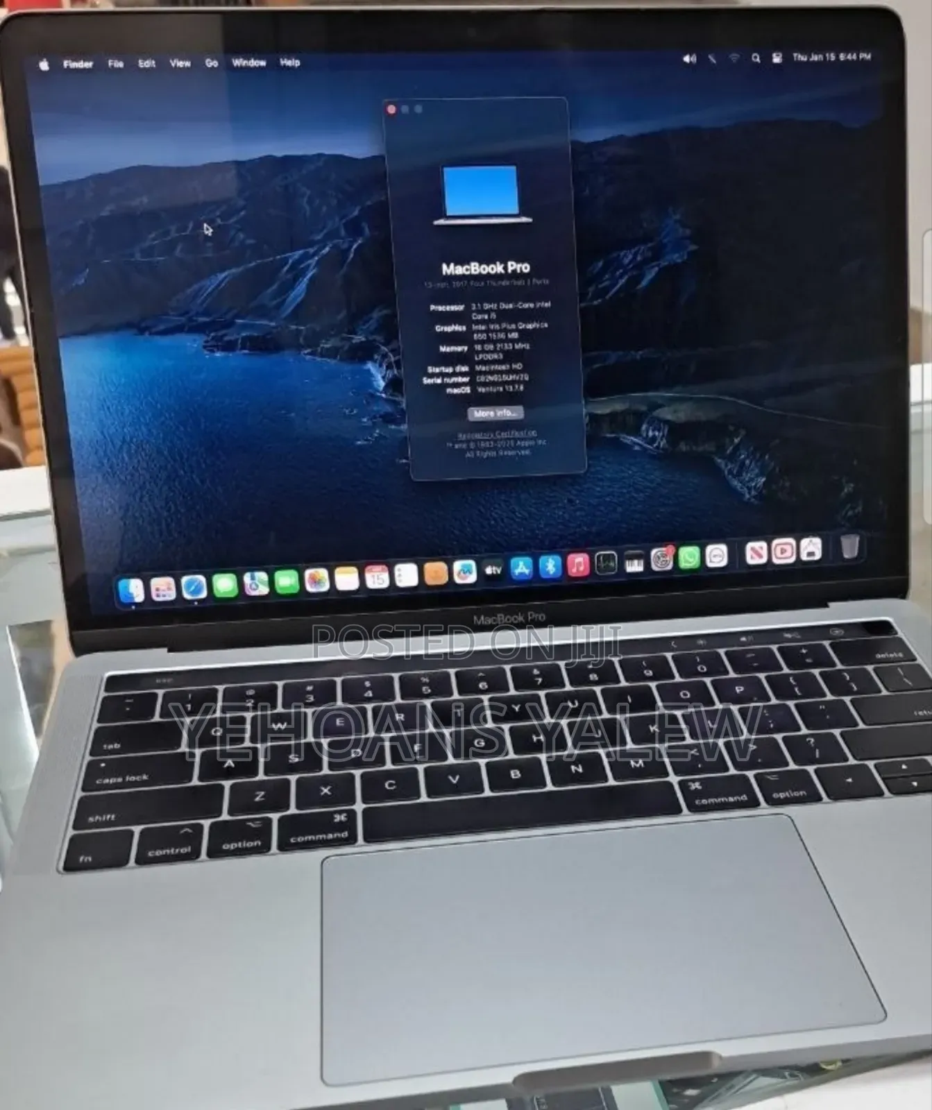 New Laptop Apple MacBook Pro 2017 16GB Intel Core I5 SSD 256GB