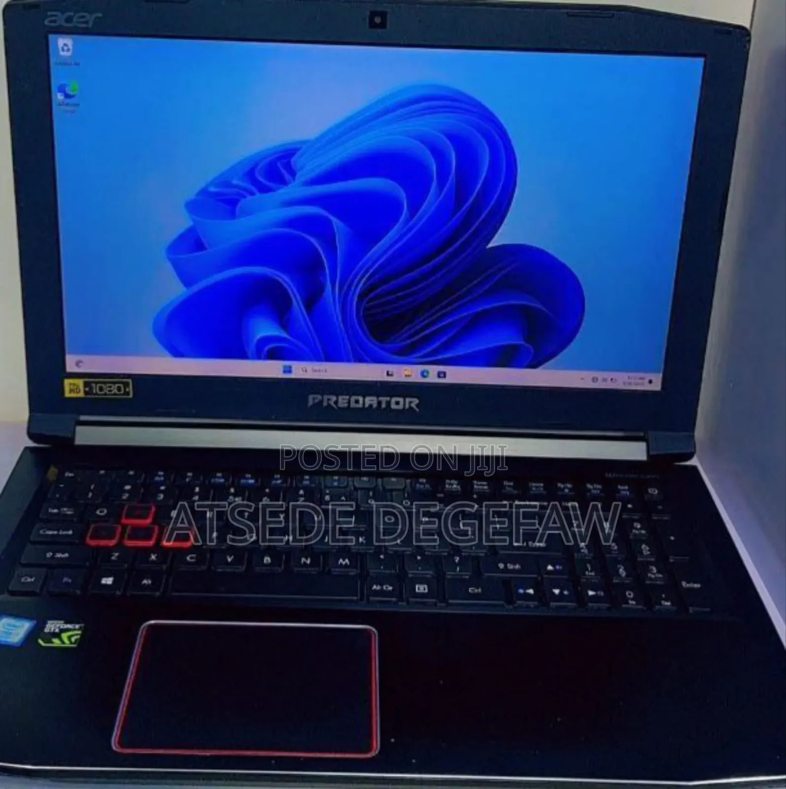 New Laptop Acer Predator Helios 300 16GB Intel Core I7 SSD 1T