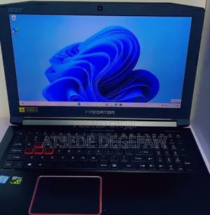 New Laptop Acer Predator Helios 300 16GB Intel Core I7 SSD 1T