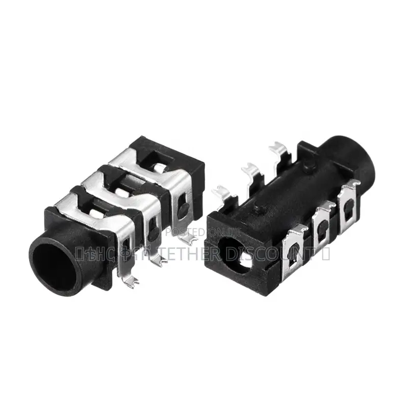 Pj313 Pj-3133-5a 3.5mm Aplugin Audio Connector 3-Pin PCB Mount