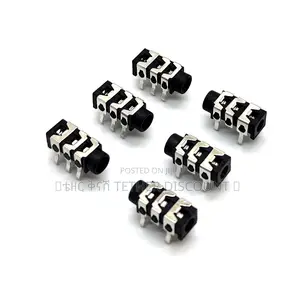 Pj313 Pj-3133-5a 3.5mm Aplugin Audio Connector 3-Pin PCB Mount