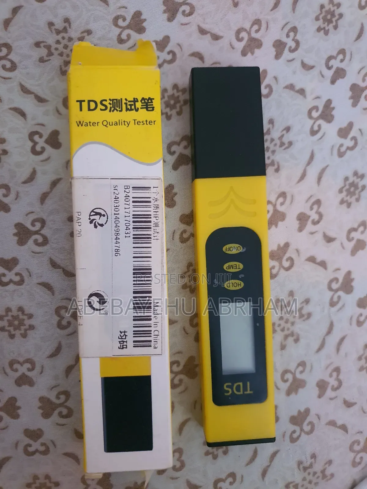 Tds Meter Water Quality Tester