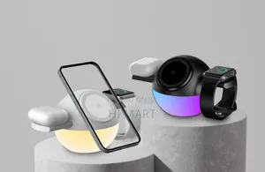 Porodo Orbix 3in1 Wireless Charger and Adjustable Light