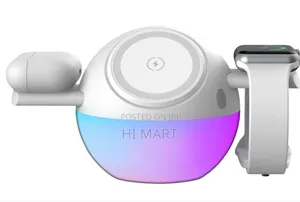 Porodo Orbix 3in1 Wireless Charger and Adjustable Light