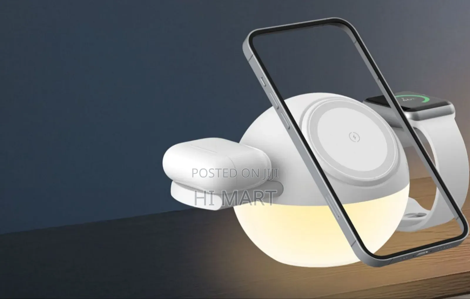 Porodo Orbix 3in1 Wireless Charger and Adjustable Light