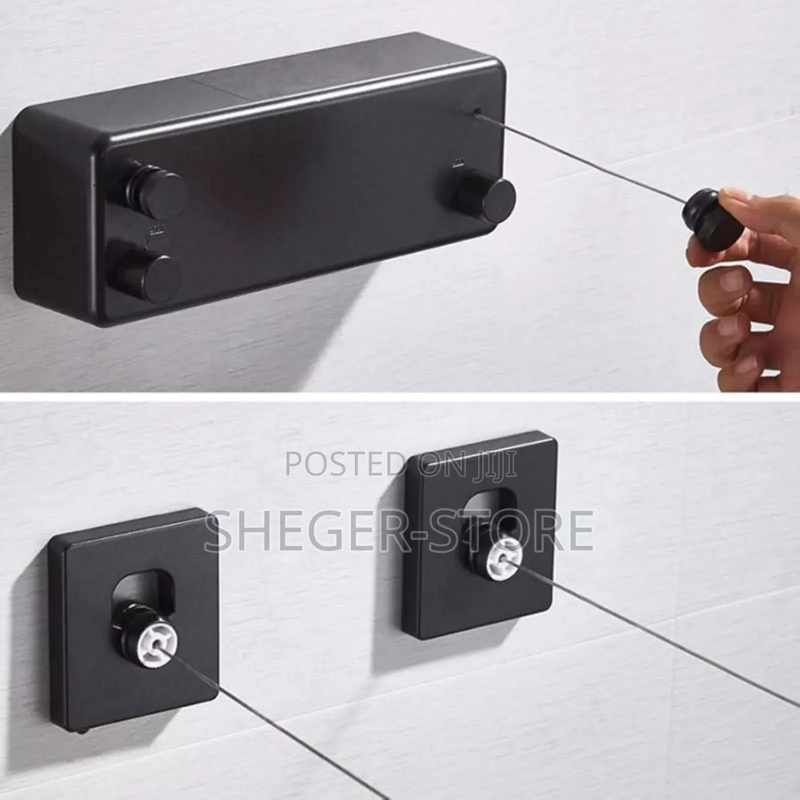 Strong Durable Double Rope Retractable Clothesline