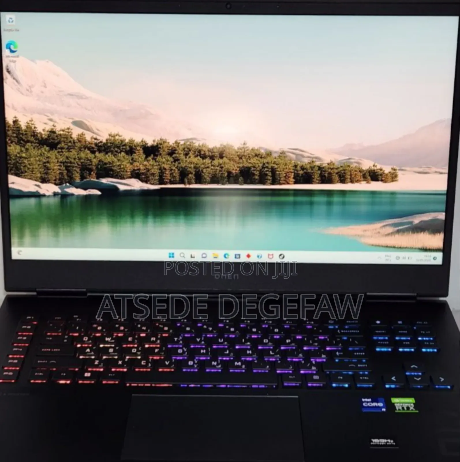 New Laptop HP Omen 17 32GB Intel Core I9 SSD 1T