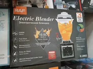 Raf Electric Commercial Blender, Model R.2882. Key Features Include: