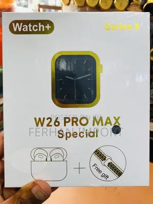 W26 Pro Max ስማርት ሰዓት እና ጥራት ያለው የጆሮ ማዳመጫ (Wireless Earbuds)