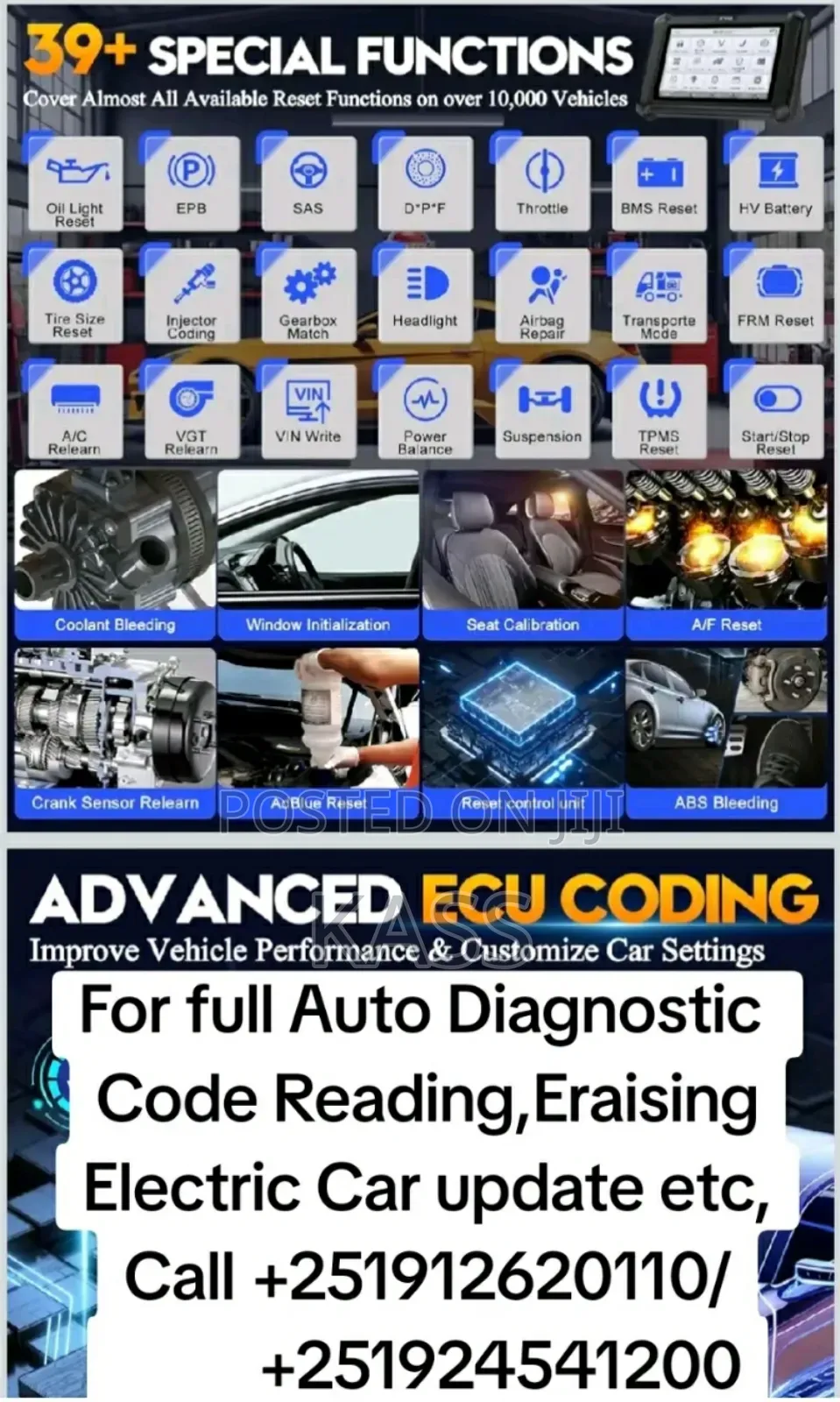 Kass Full Auto Diagnostics and Detailing