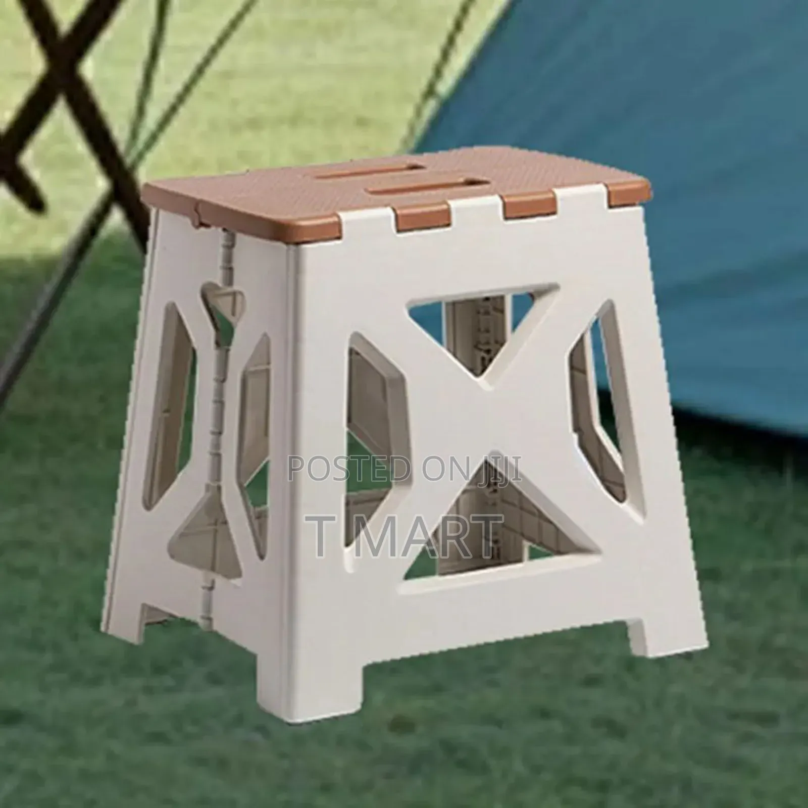 ትልቁ ተጣጣፊ ወንበር Portable and Folding Stool