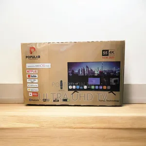 Popular Electronics" 55" Smart Tv. Key Specifications and Features