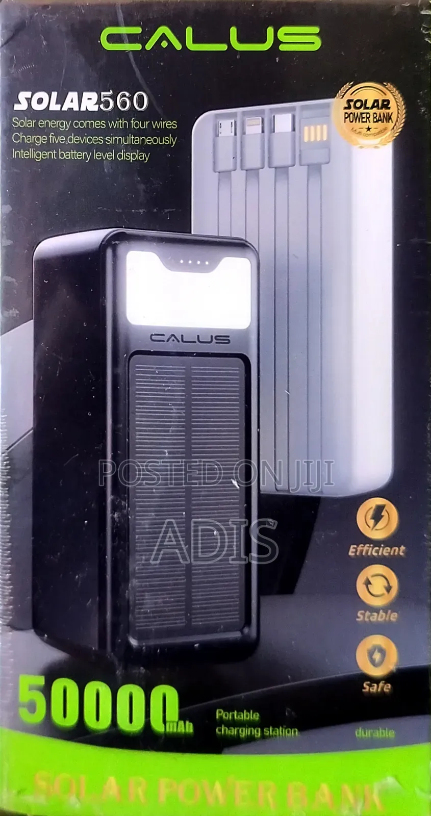 Calus 50000mah Solar Power Bank
