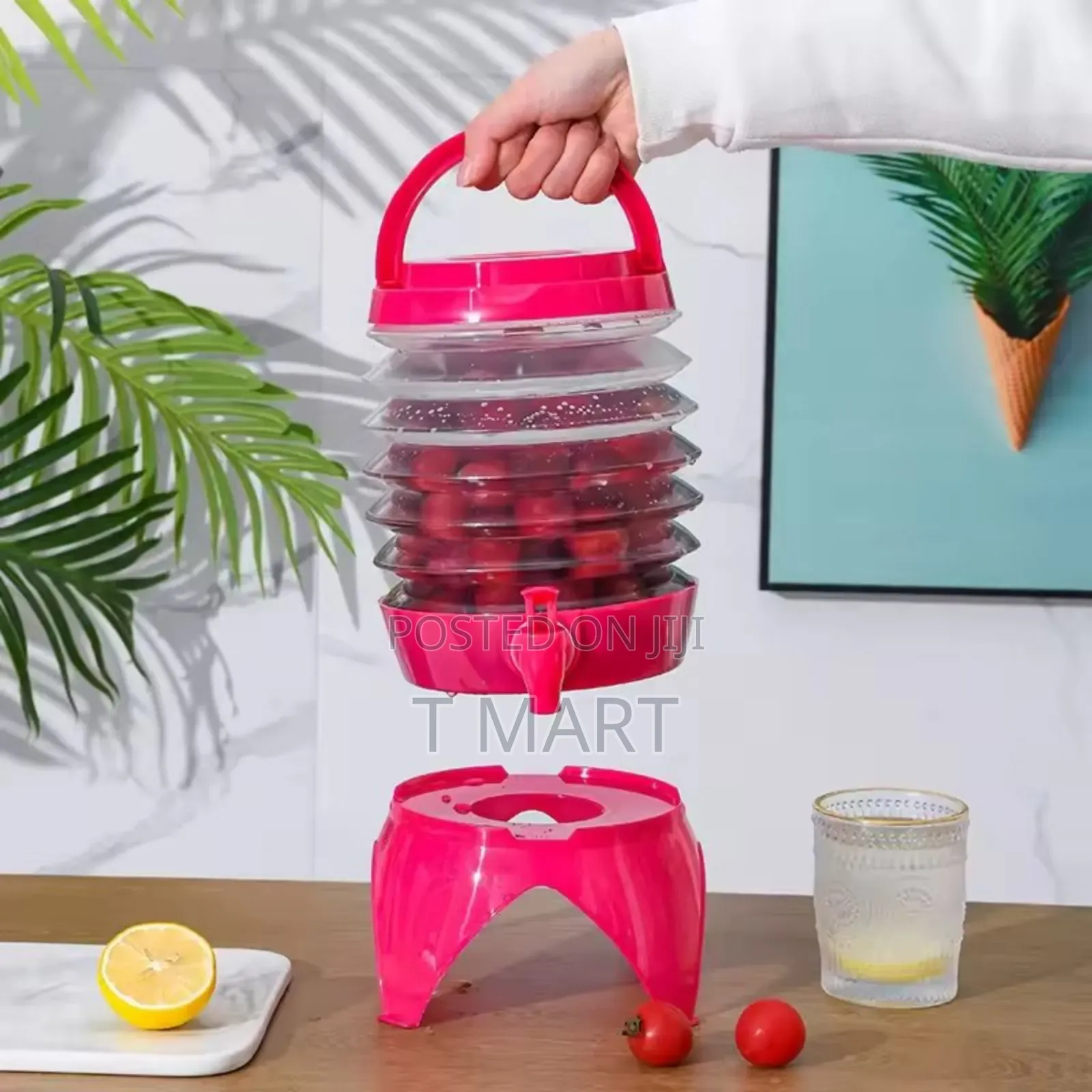 Collapsible Beverage Tub Dispenser