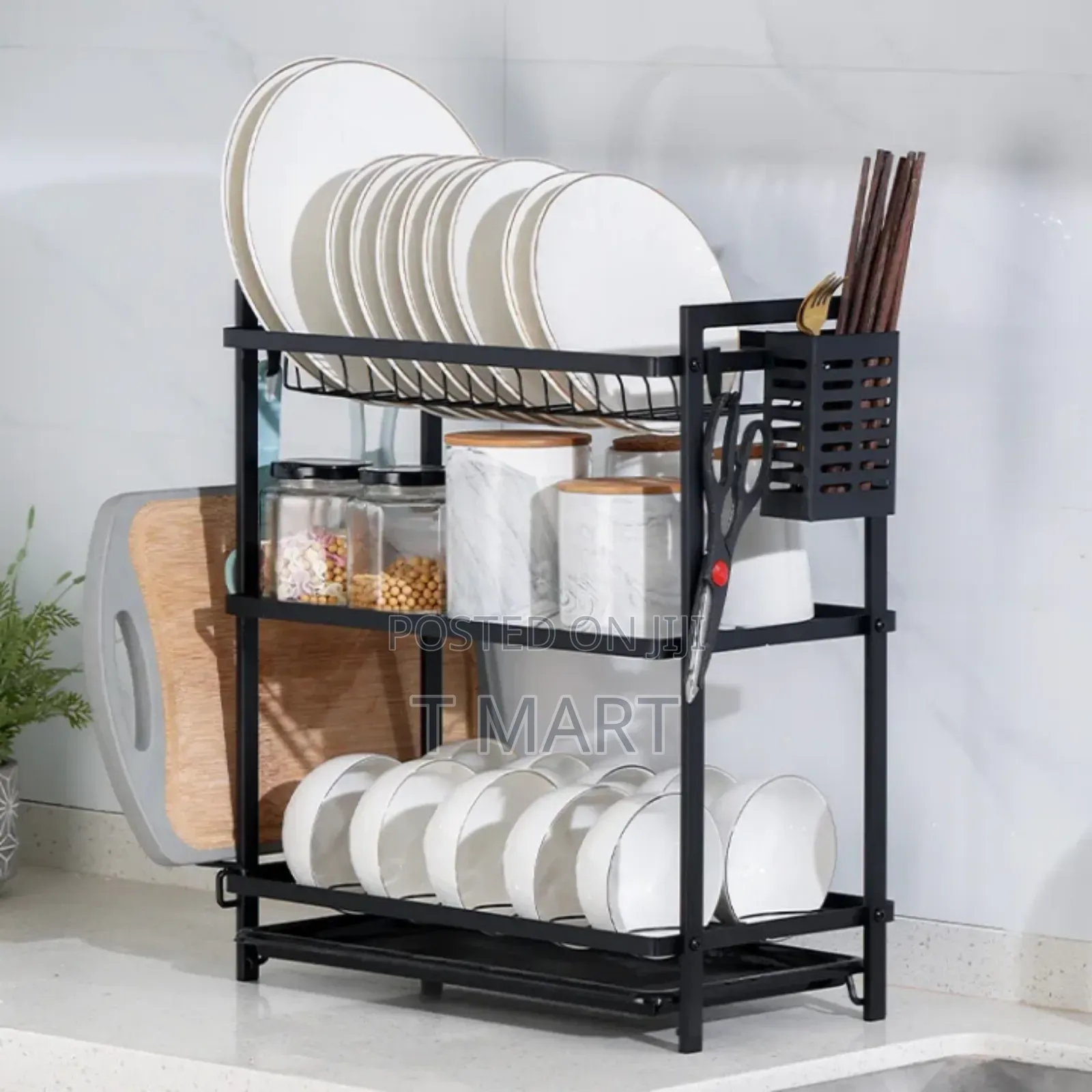 2 Tier Dish Drying Rack
