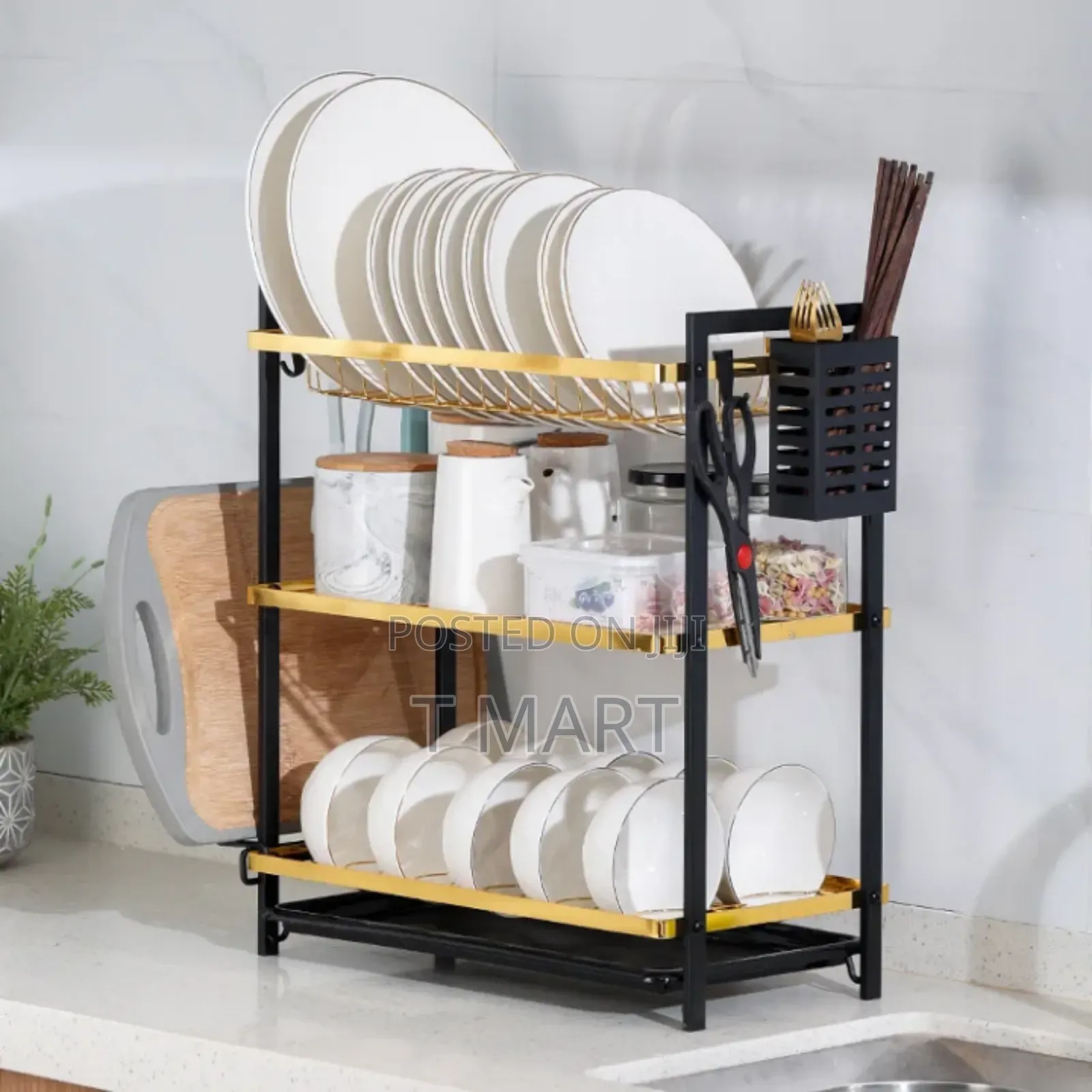2 Tier Dish Drying Rack