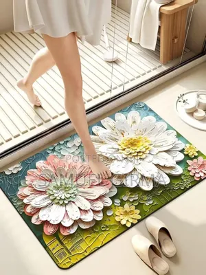 Soft Anti-Slip Water Absorbent Super Bathroom Rugs