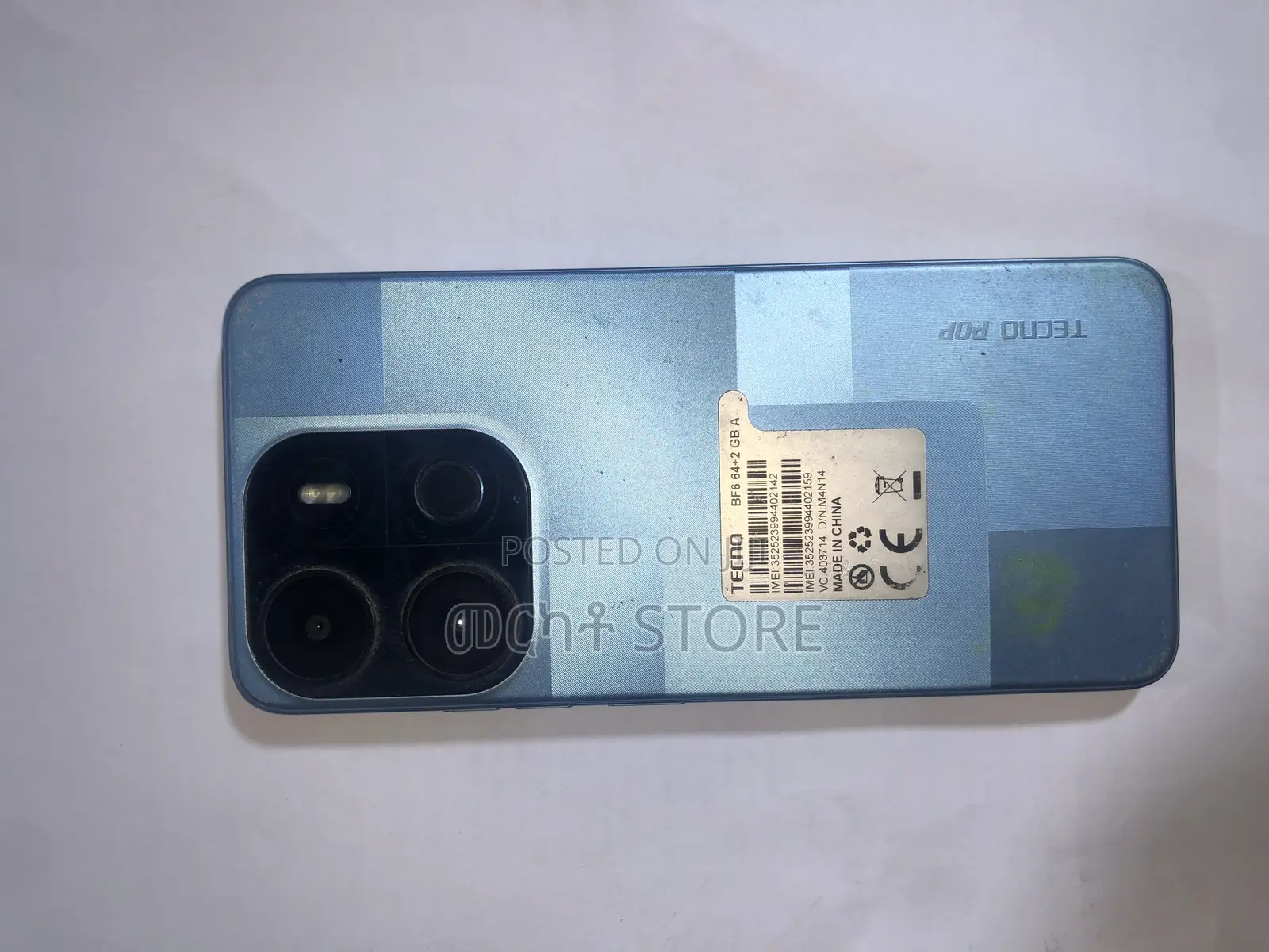 Tecno Pop 7 64 GB Blue