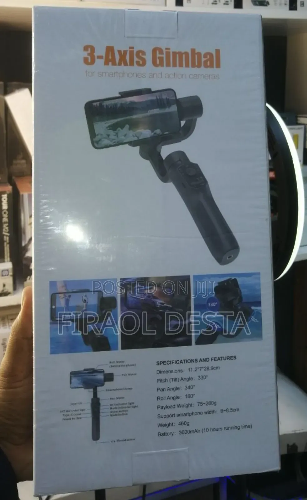 F10 Pro 3 Axis Gimbal