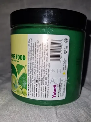 Afrochic Bergamot + Olive Oil Hair Food