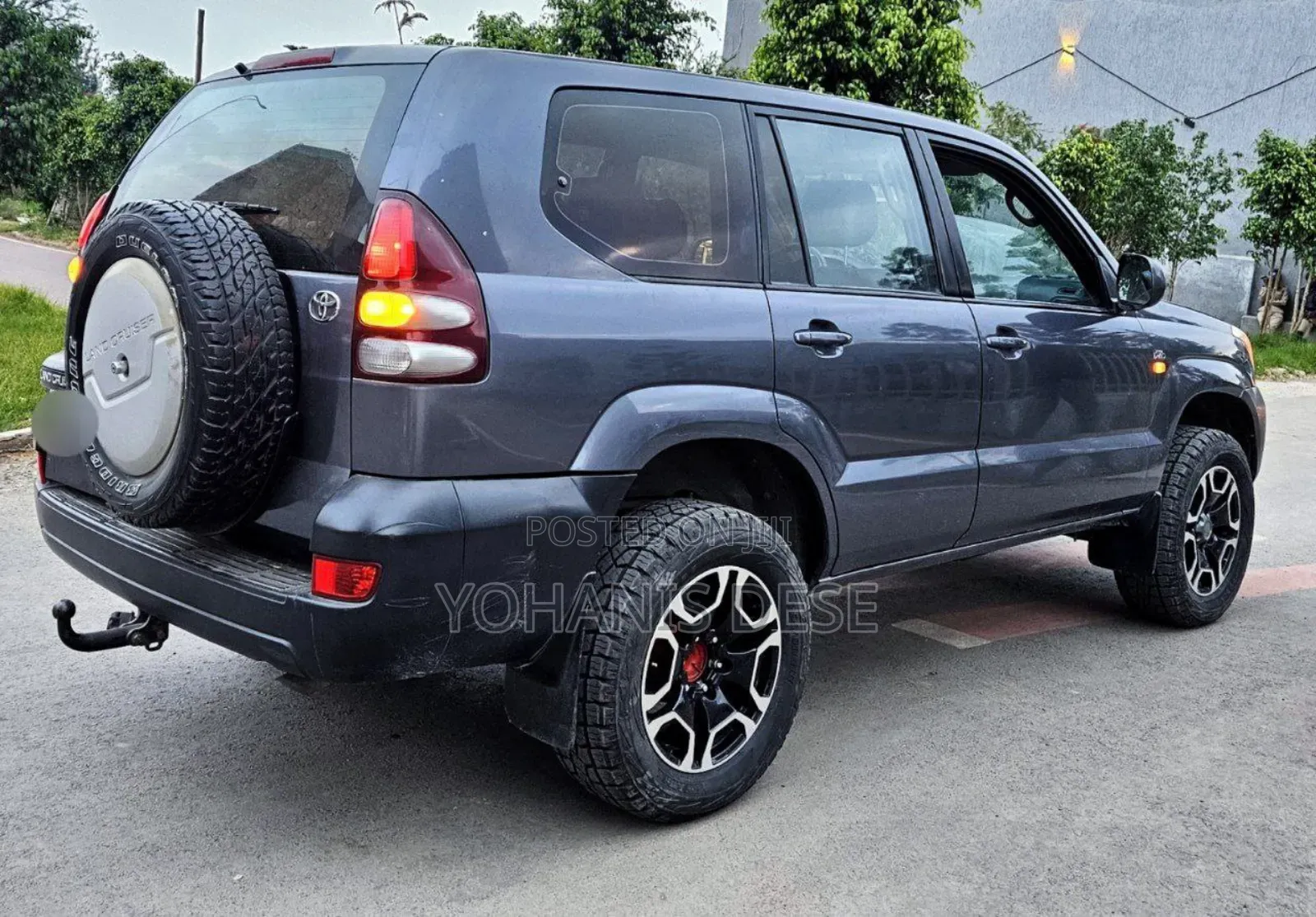 Toyota Land Cruiser Prado 2006 Matt Black
