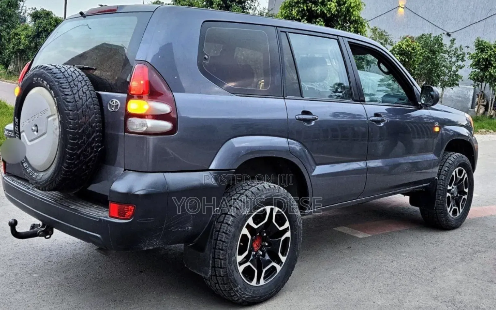 Toyota Land Cruiser Prado 2006 Matt Black