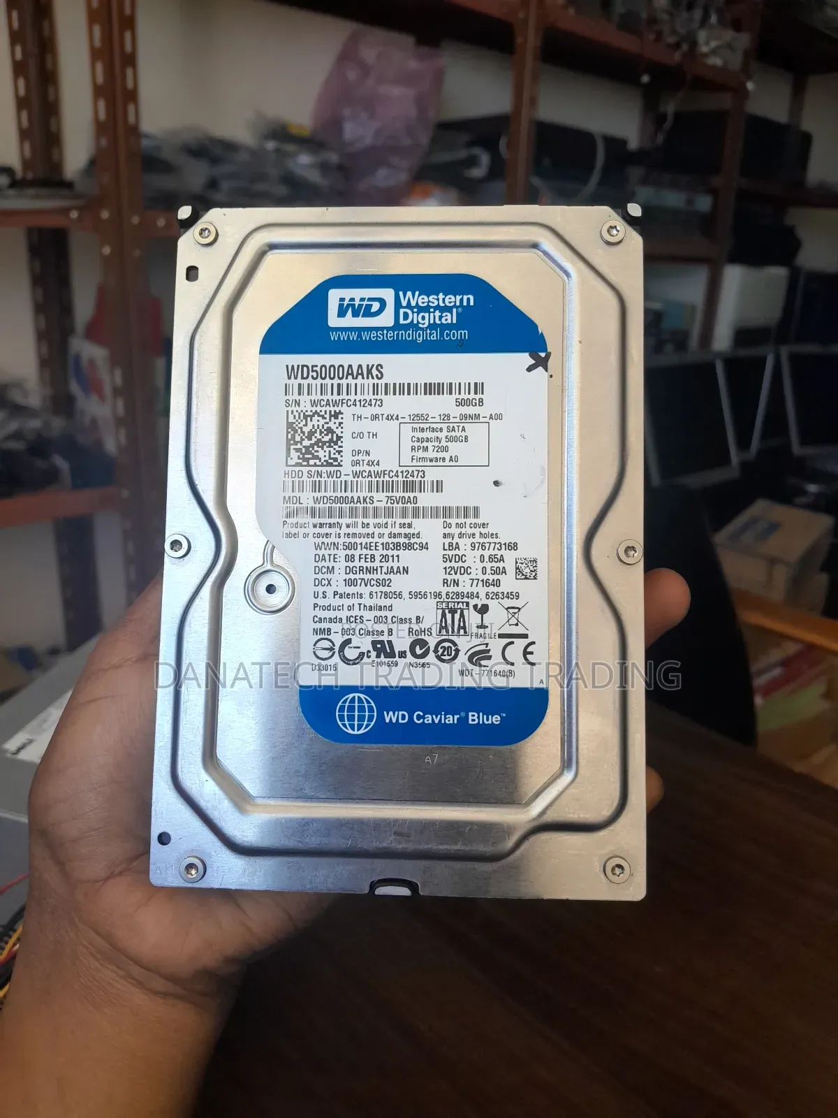 500 Gb Internal Hard Disk