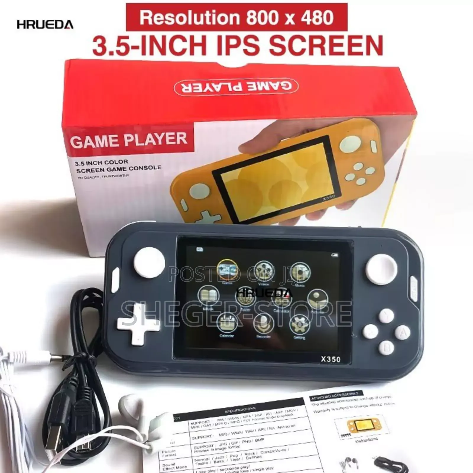 The X350 Handheld Orginal Game Box Pro