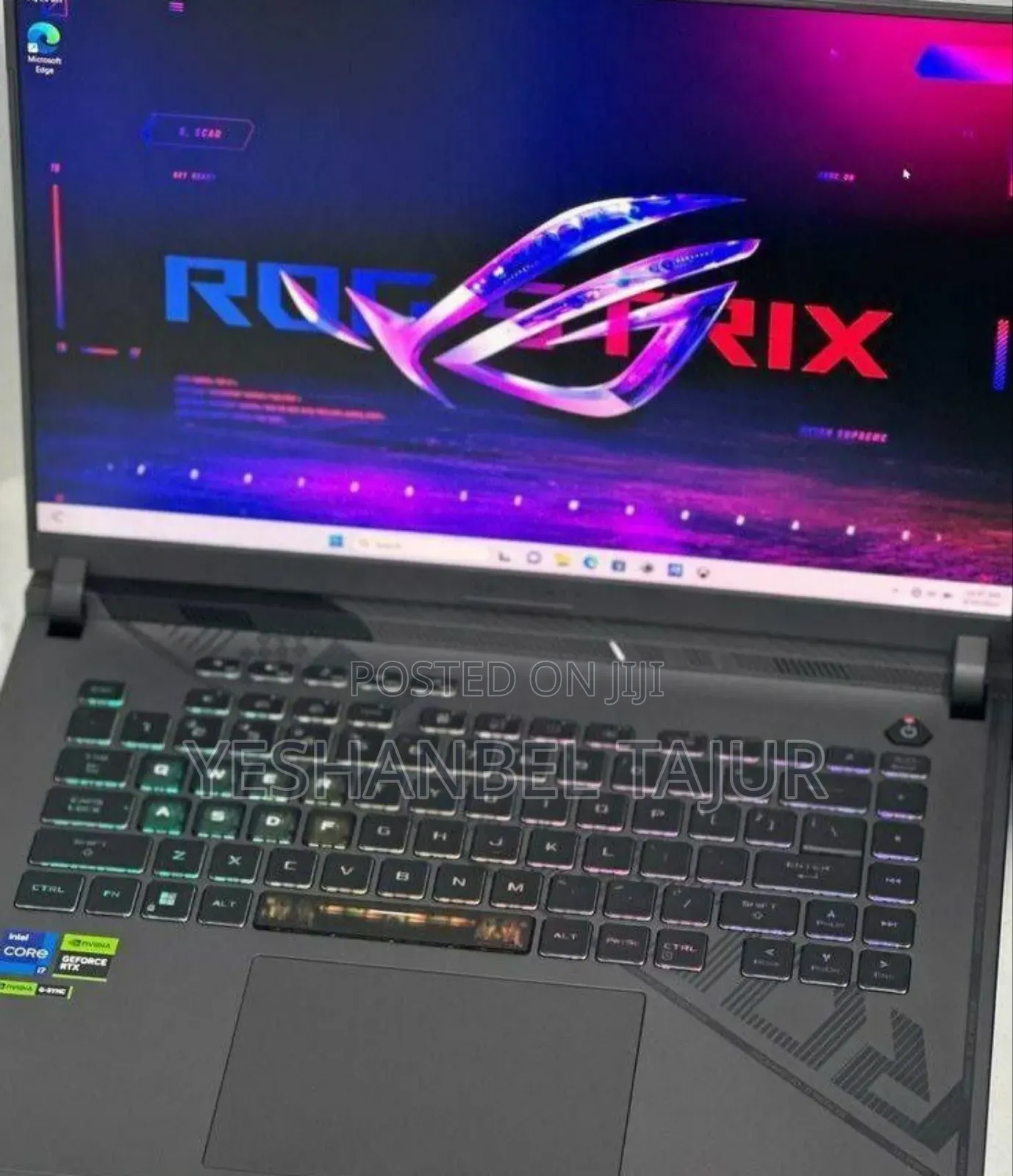 New Laptop Asus ROG Strix G16 G614 32GB Intel Core I9 SSD 2T