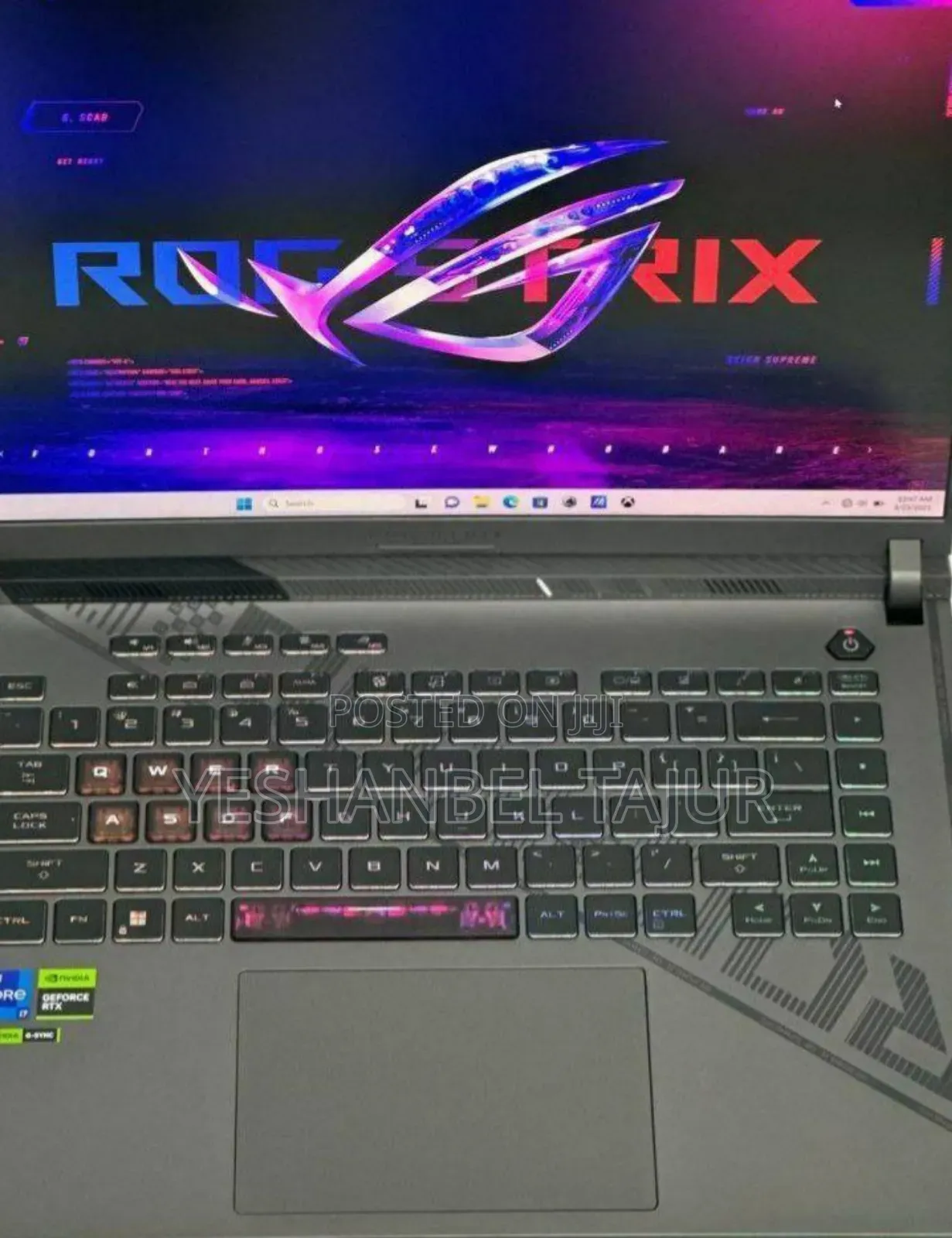 New Laptop Asus ROG Strix G16 G614 32GB Intel Core I9 SSD 2T