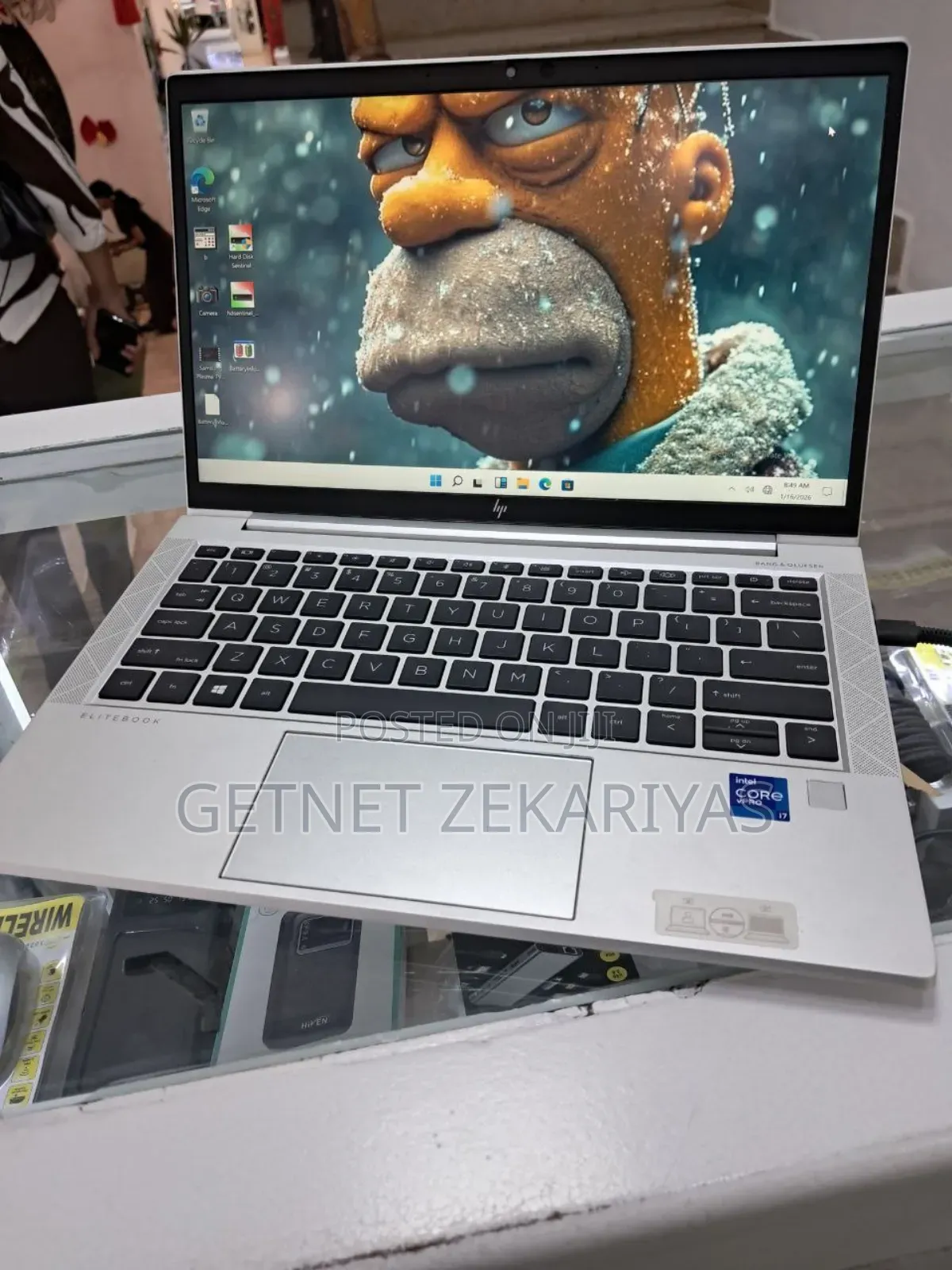New Laptop HP EliteBook 830 G8 16GB Intel Core I7 SSD 512GB