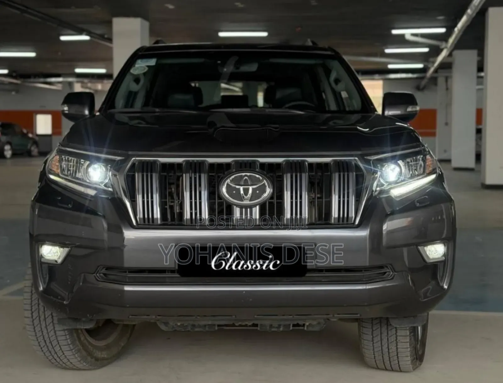 New Toyota Land Cruiser Prado 2024 Black