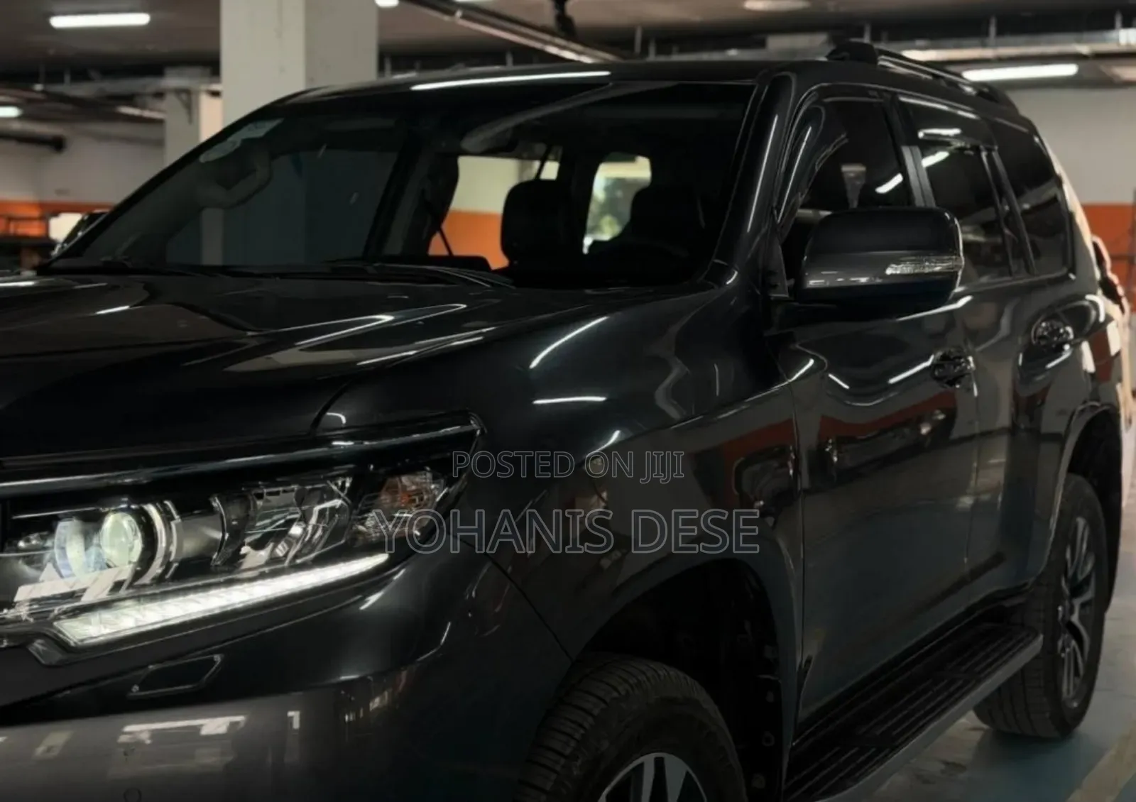 New Toyota Land Cruiser Prado 2024 Black