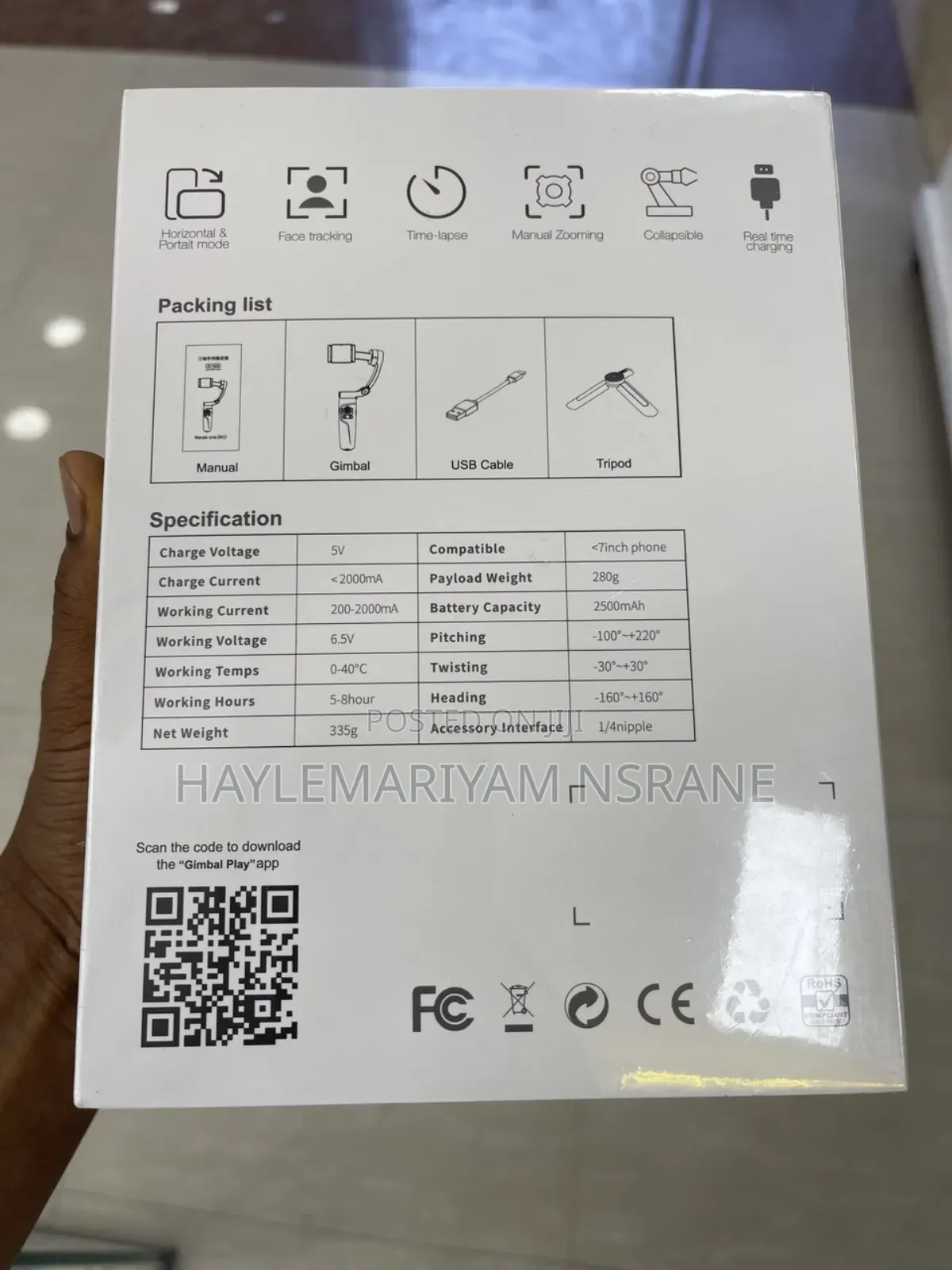 3-Axis M1 Gimbal 9950