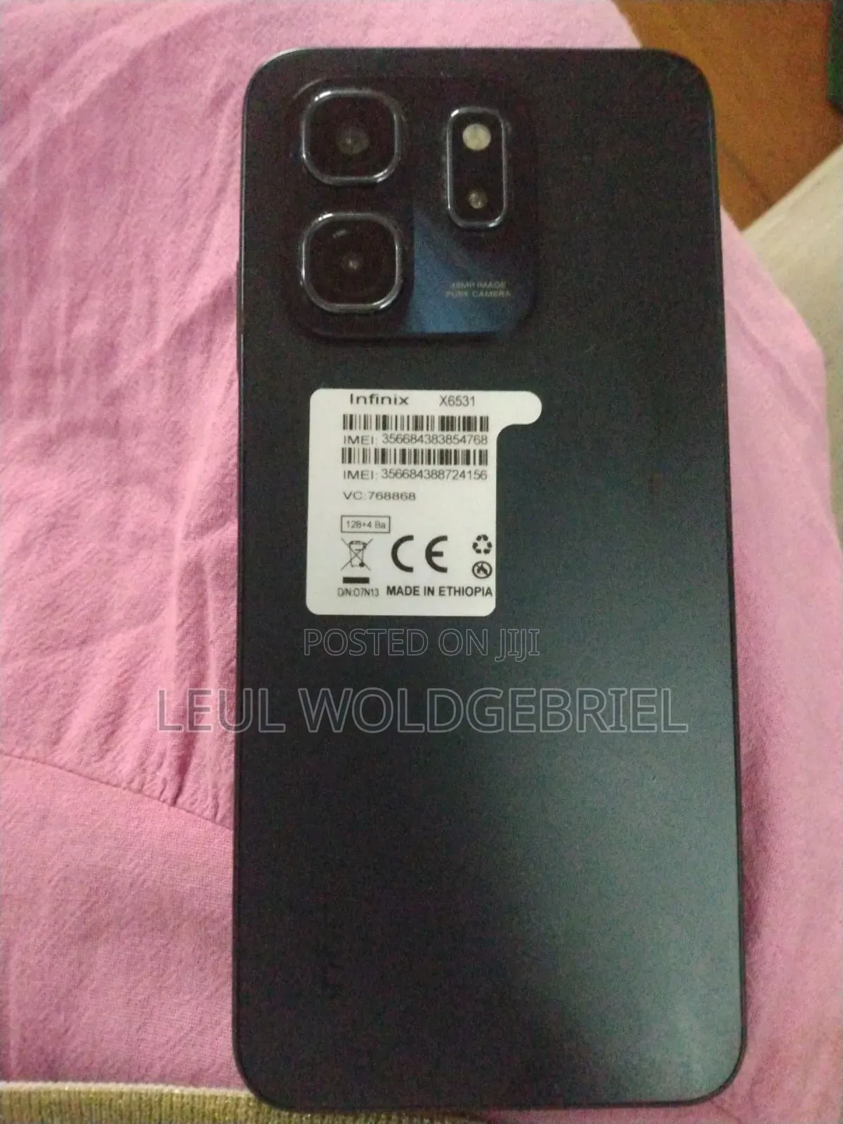 Infinix Hot 50i 128 GB Gray