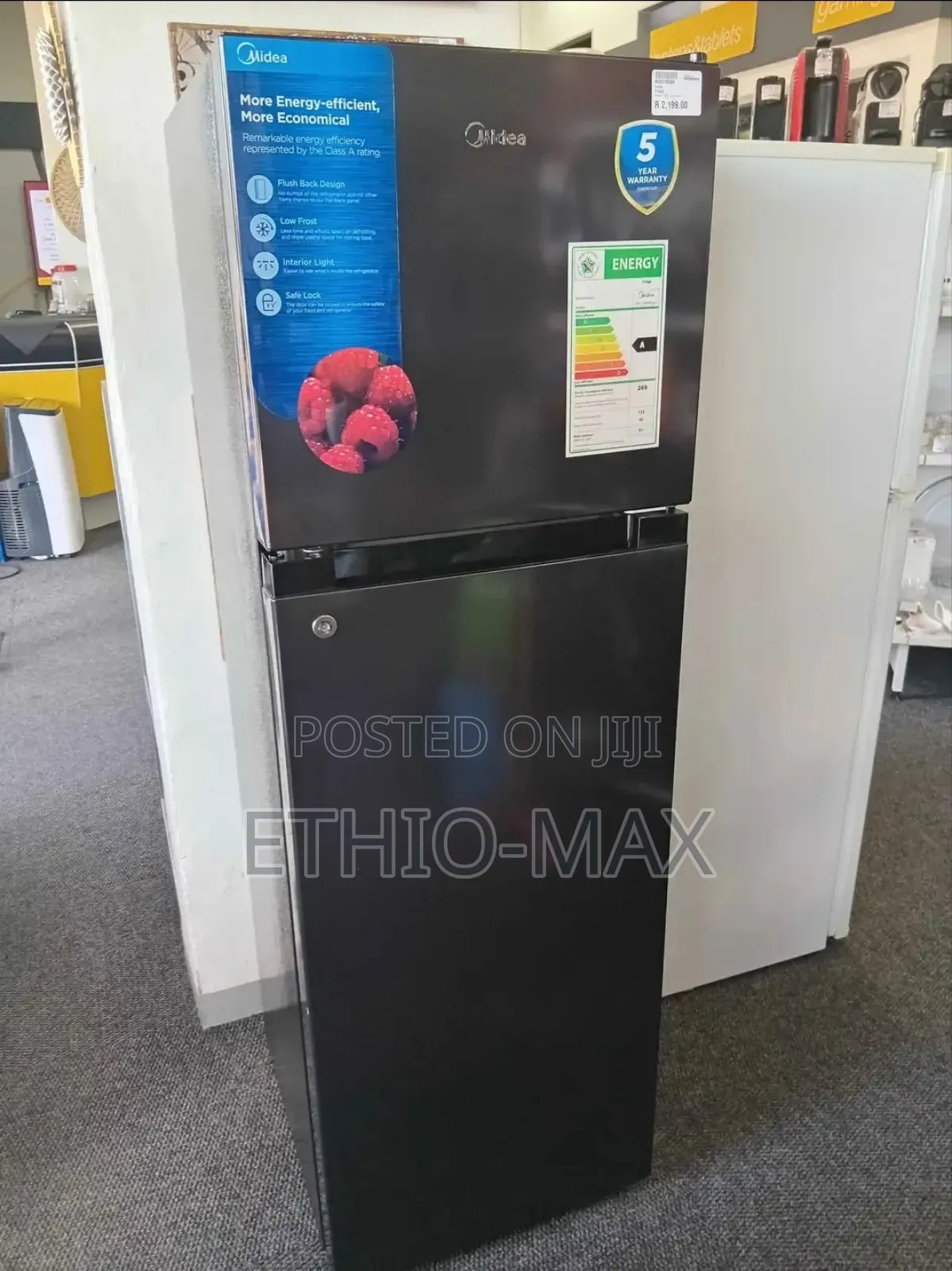 Midea Refrigerator 237l – Original | Energy Saver | Strong Cooling